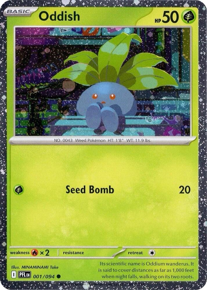 Oddish (Cosmos Holo) - Miscellaneous Cards & Products