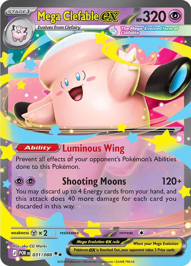 Mega Clefable ex