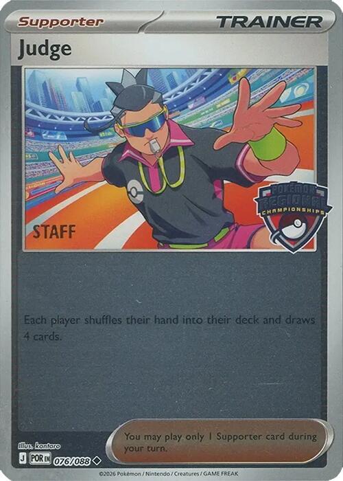 Judge (Regional Championships) [Staff]