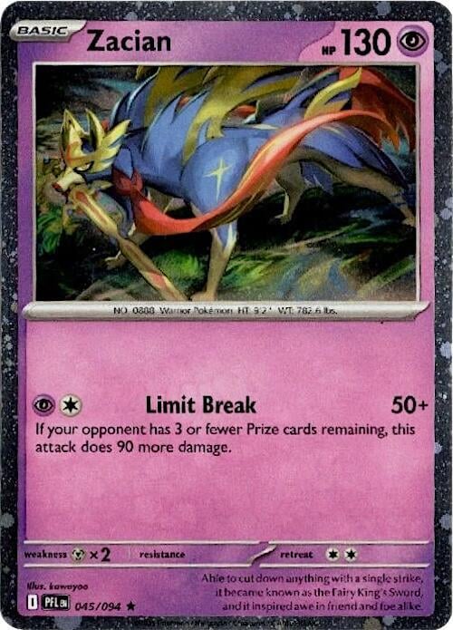 Zacian (Cosmos Holo)