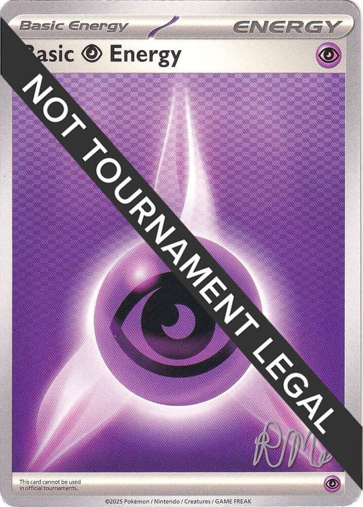 Basic Psychic Energy - 2025 (Riley McKay) - World Championship Decks