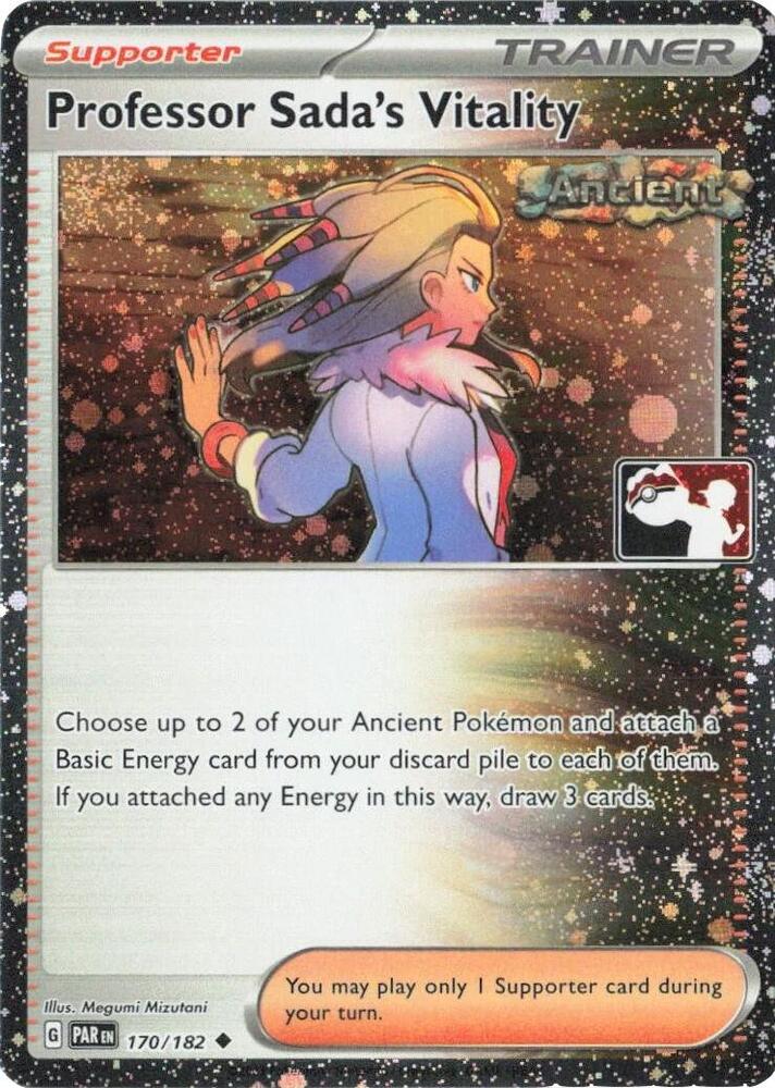 Professor Sada's Vitality - 170/182 (Cosmos Holo) - Prize Pack Series Cards