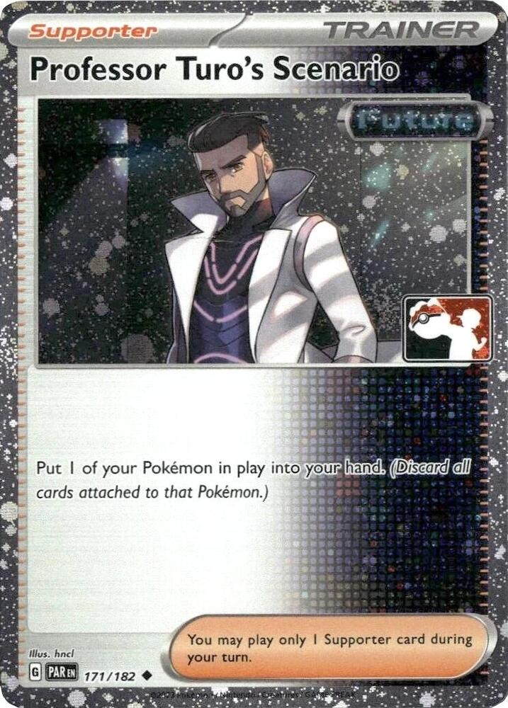 Professor Turo's Scenario - 171/182 (Cosmos Holo) - Prize Pack Series Cards