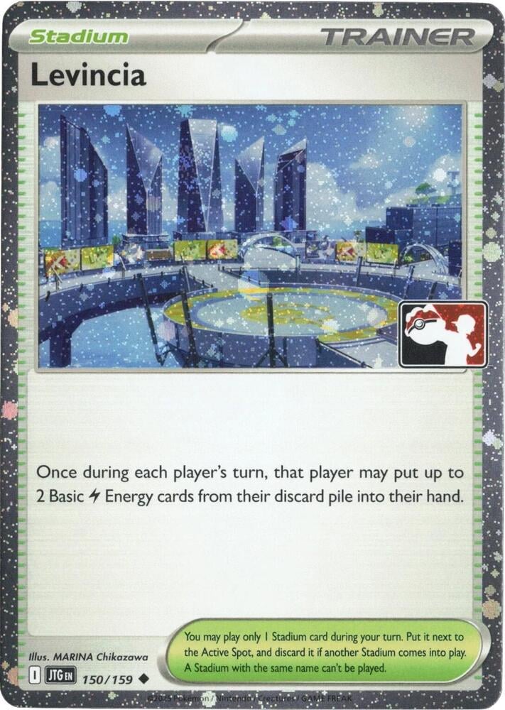 Levincia - 150/159 (Cosmos Holo) - Prize Pack Series Cards