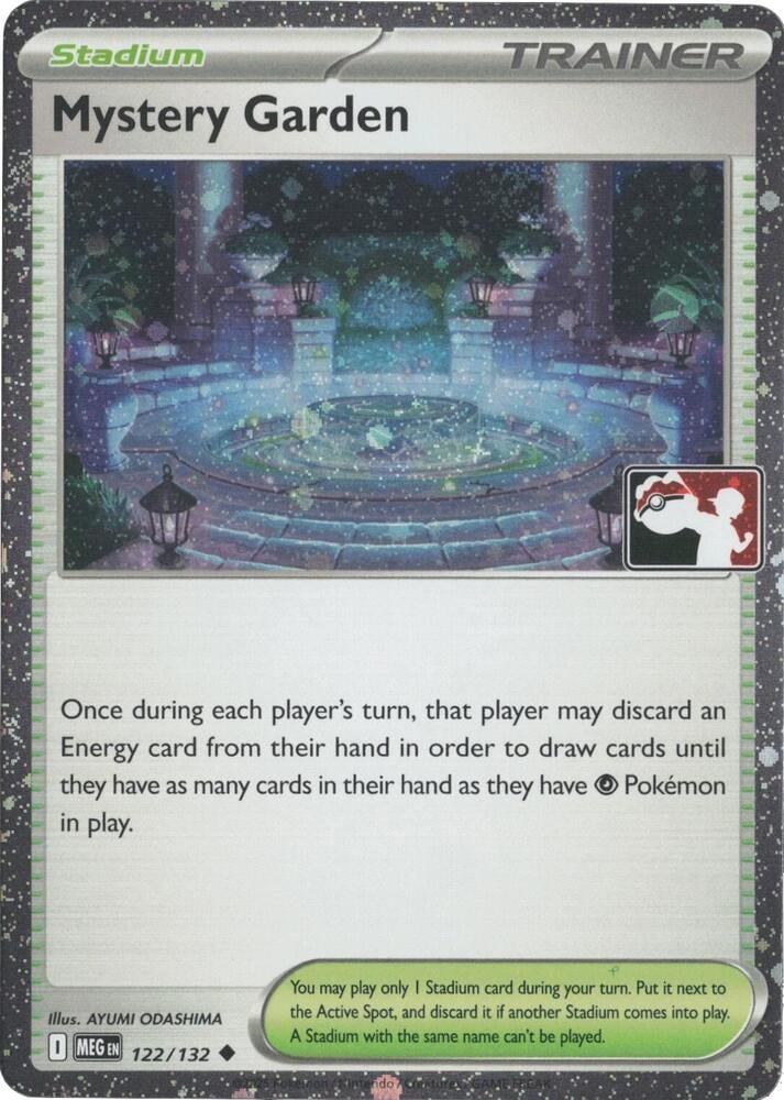 Mystery Garden - 122/132 (Cosmos Holo) - Prize Pack Series Cards