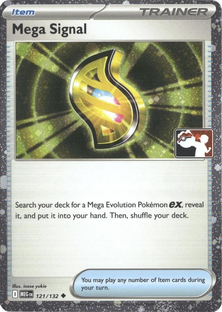 Mega Signal - 121/132 (Cosmos Holo) - Prize Pack Series Cards