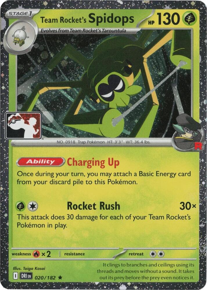 Team Rocket's Spidops (Cosmos Holo)