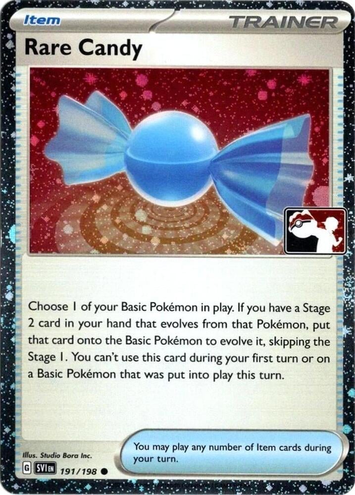 Rare Candy - 191/198 (Cosmos Holo) - Prize Pack Series Cards