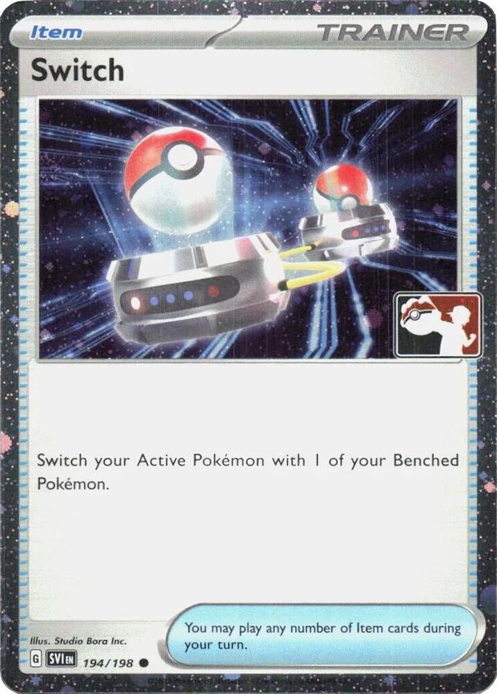 Switch - 194/198 (Cosmos Holo) - Prize Pack Series Cards