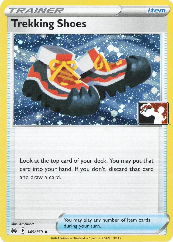 Trekking Shoes - 145/159 (Cosmos Holo) - Prize Pack Series Cards