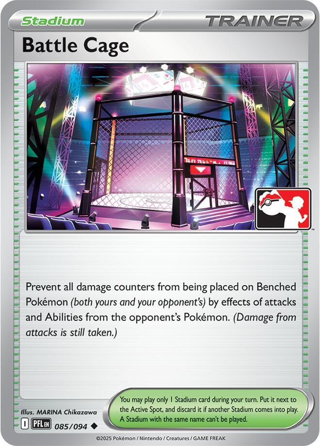 Battle Cage - 085/094 - Prize Pack Series Cards