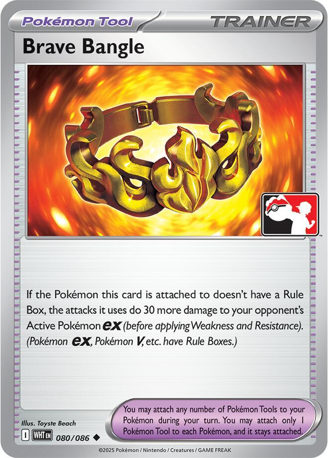 Brave Bangle - 080/086 (Cosmos Holo) - Prize Pack Series Cards