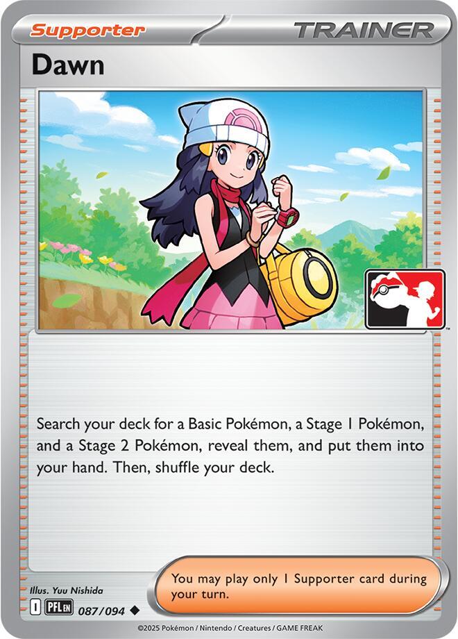 Dawn - 087/094 - Prize Pack Series Cards