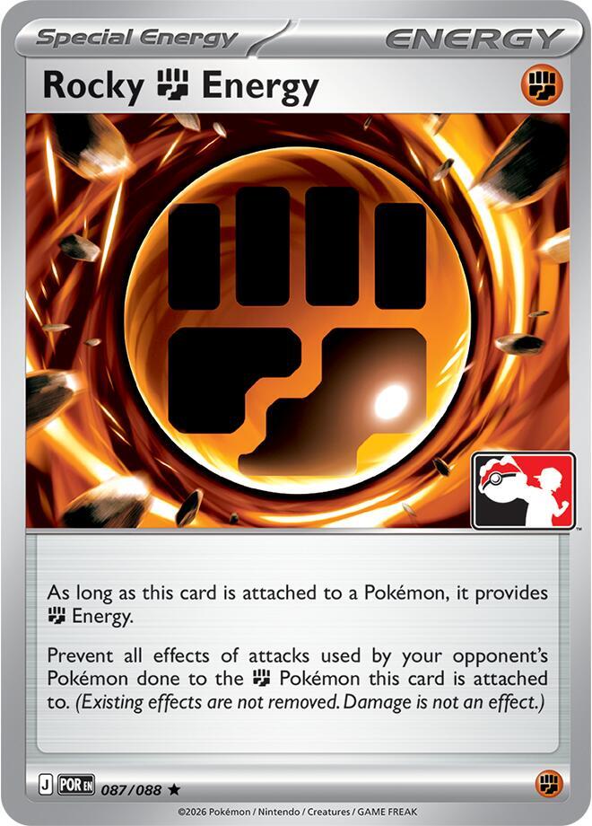 Rocky Fighting Energy - 087/088 - Prize Pack Series Cards