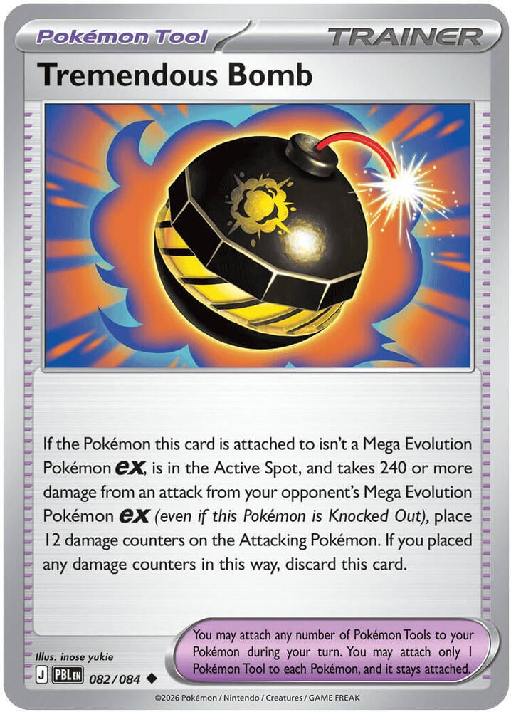 Tremendous Bomb - 082/084 - ME05: Pitch Black