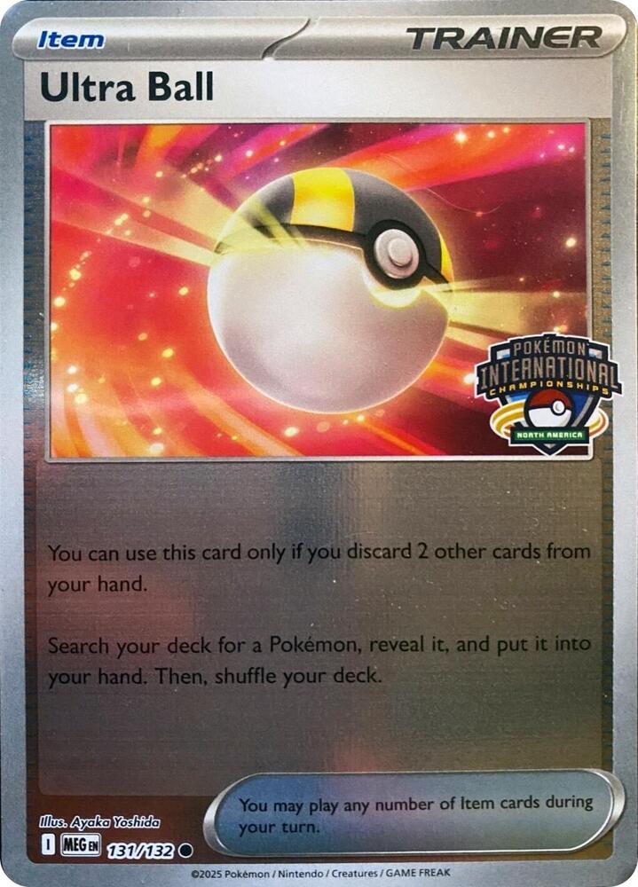 Ultra Ball - 131/132 (North America International Championship) - League & Championship Cards