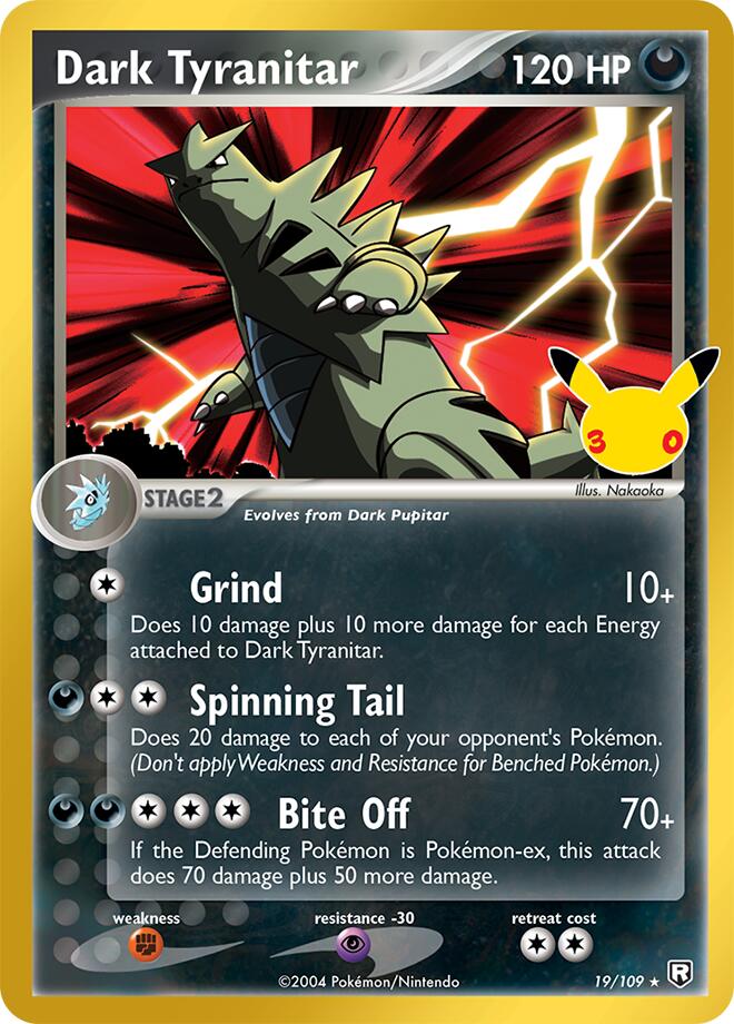 Dark Tyranitar - ME: 30th Celebration Classic Collection