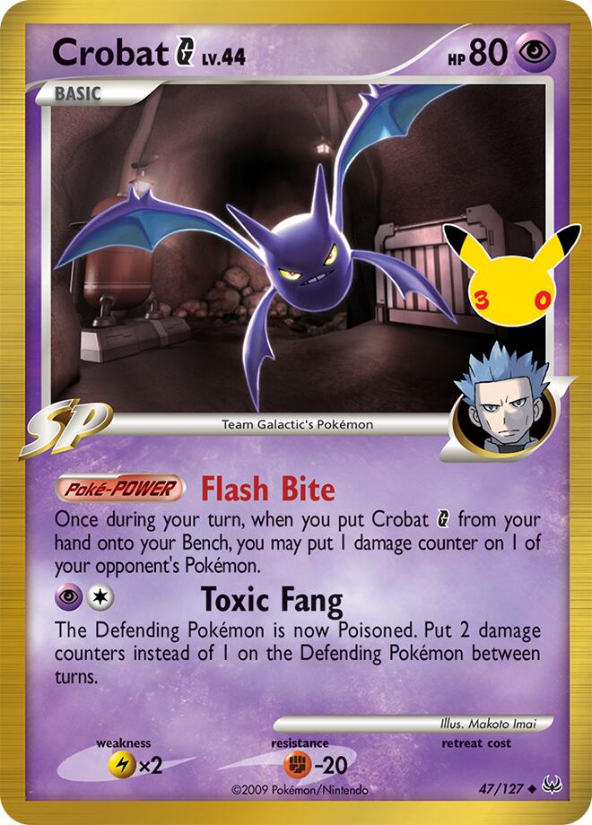 Crobat G - ME: 30th Celebration Classic Collection