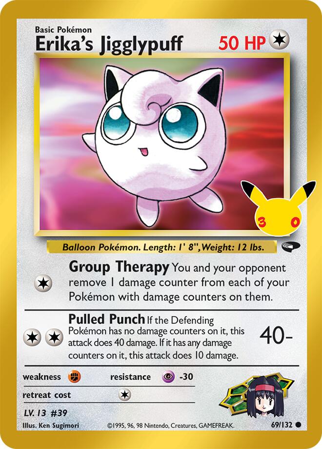 Erika's Jigglypuff - ME: 30th Celebration Classic Collection