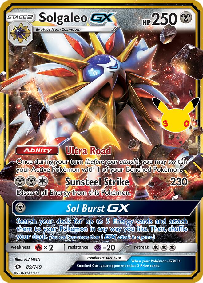 Solgaleo GX - ME: 30th Celebration Classic Collection