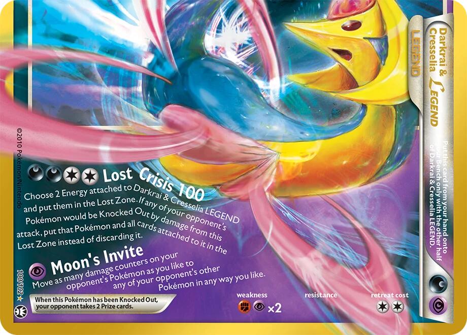 Darkrai & Cresselia Legend (Bottom) - ME: 30th Celebration Classic Collection