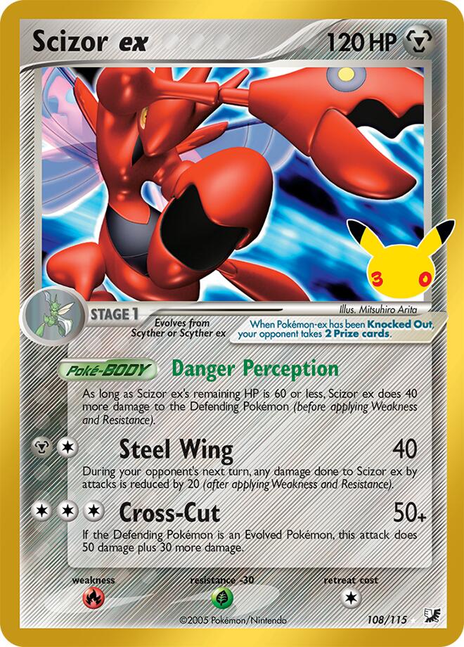 Scizor ex - ME: 30th Celebration Classic Collection