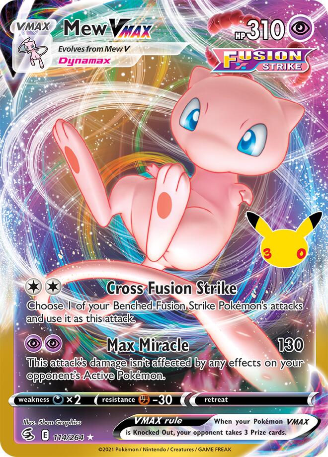 Mew VMAX - ME: 30th Celebration Classic Collection