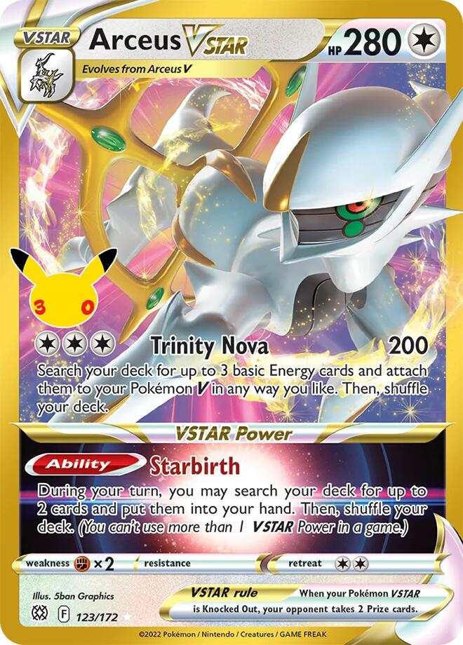 Arceus VSTAR - ME: 30th Celebration Classic Collection