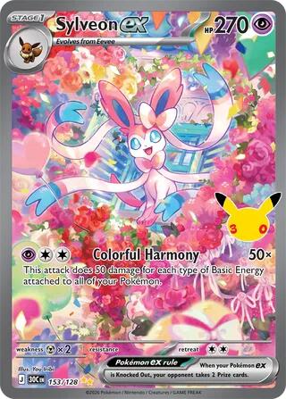 Sylveon ex - 153/128 - ME: 30th Celebration