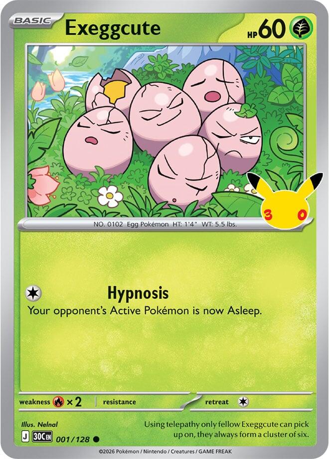 Exeggcute - ME: 30th Celebration