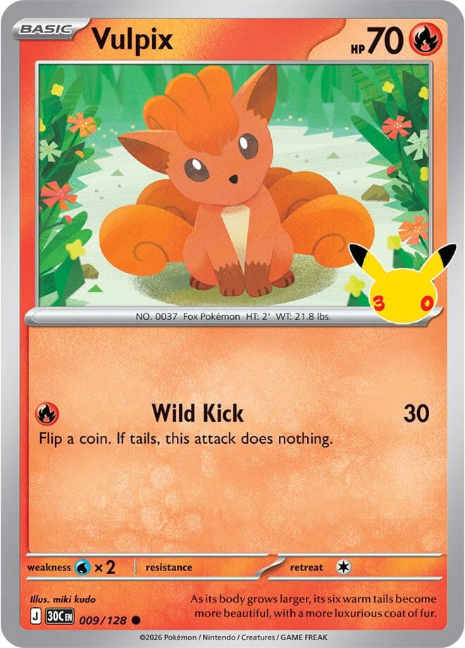 Vulpix - ME: 30th Celebration