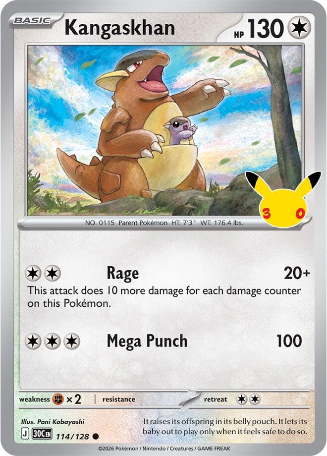 Kangaskhan - ME: 30th Celebration