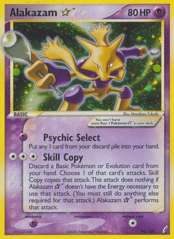 Alakazam Star - EX Crystal Guardians