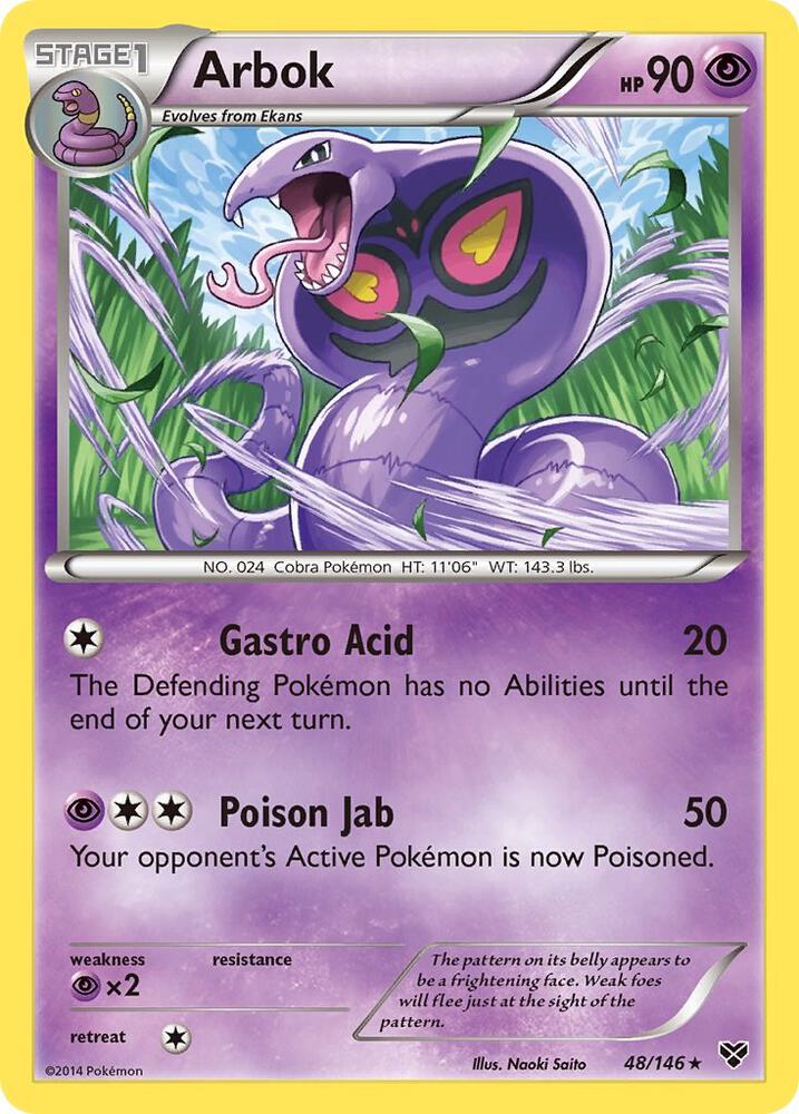 Arbok - XY Base Set