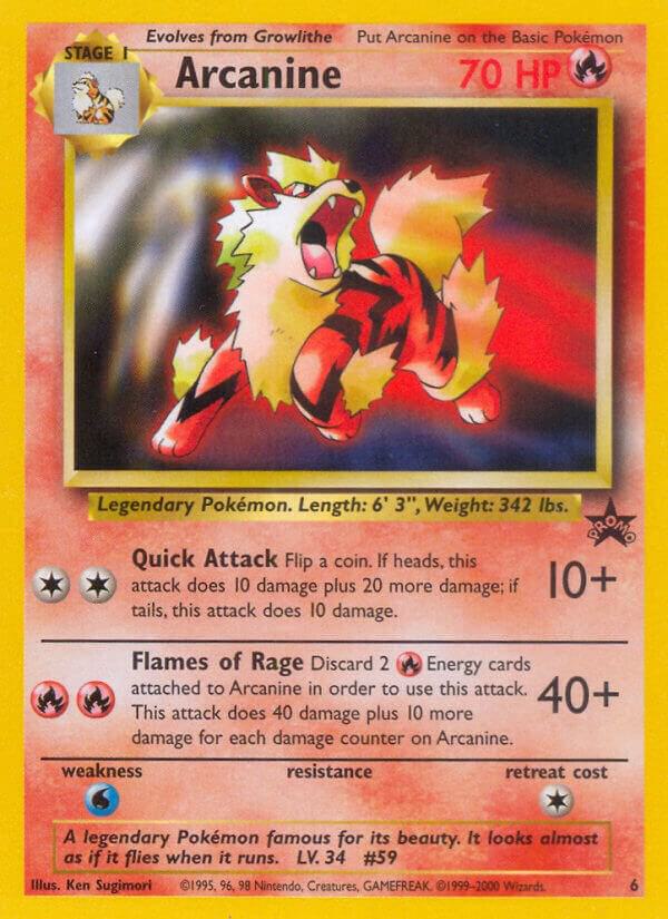 Arcanine - WoTC Promo