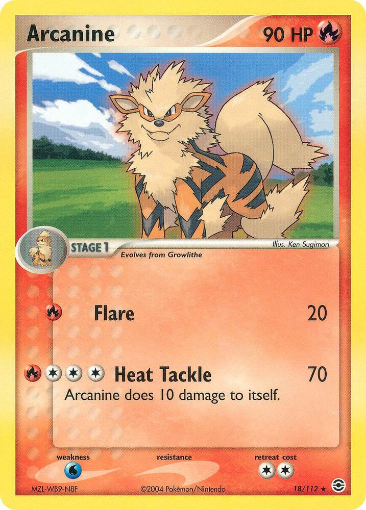 Arcanine - EX FireRed & LeafGreen