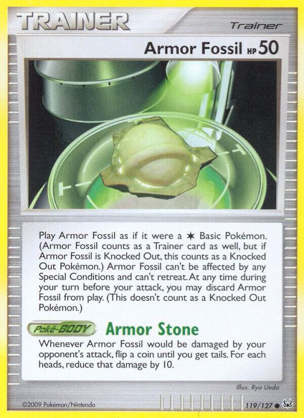 Armor Fossil - Platinum