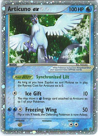 Articuno ex (EX Collector's Window Tins)