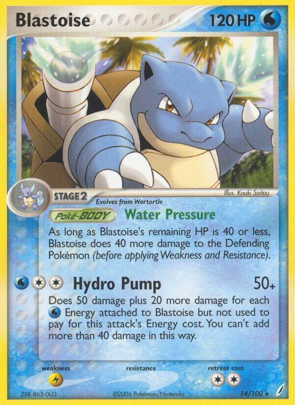 Blastoise - EX Crystal Guardians
