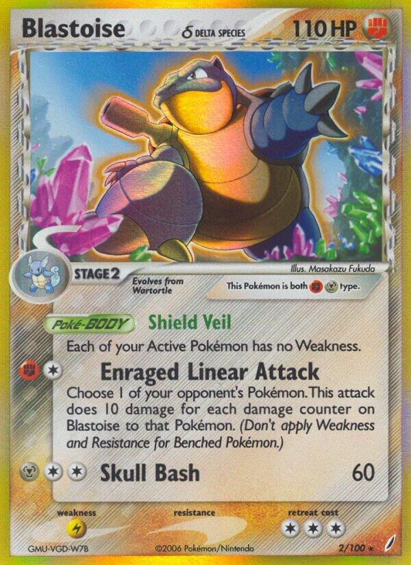 Blastoise (Delta Species) - EX Crystal Guardians