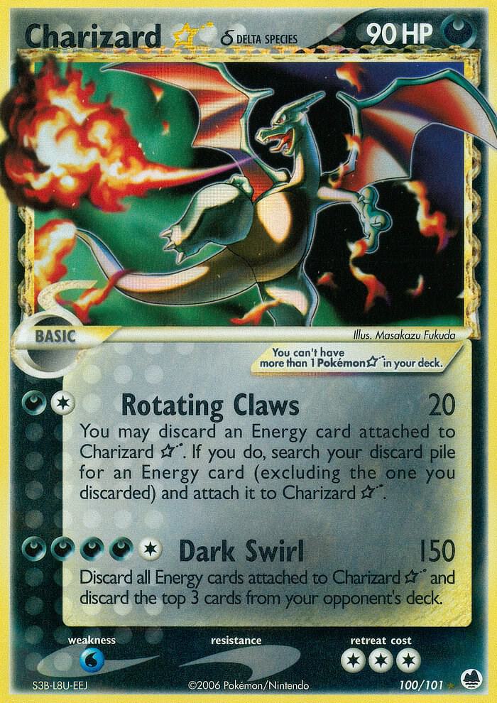 Charizard Star (Delta Species) - EX Dragon Frontiers
