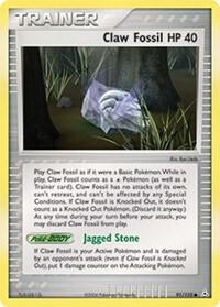 Claw Fossil - EX Holon Phantoms