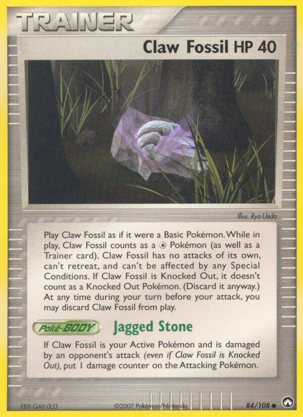Claw Fossil - EX Power Keepers
