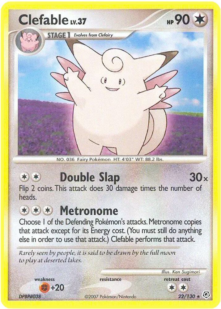 Clefable - Diamond and Pearl
