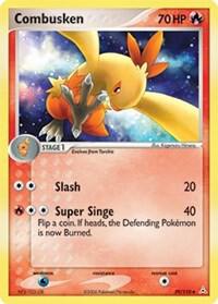Combusken - EX Holon Phantoms