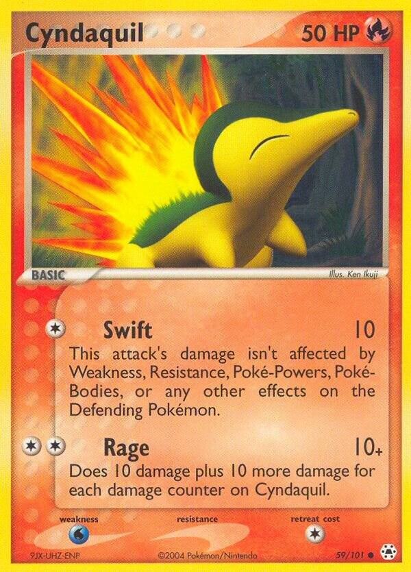 Cyndaquil - EX Hidden Legends