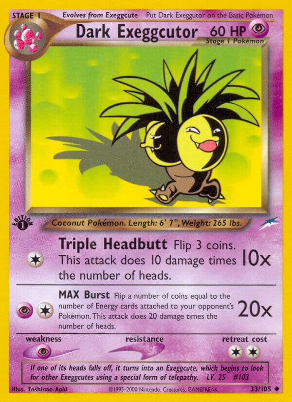 Dark Exeggcutor - Neo Destiny