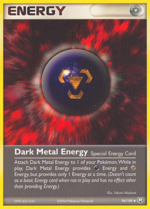 Dark Metal Energy - EX Team Rocket Returns
