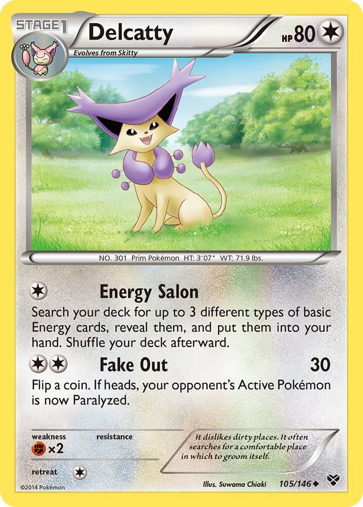 Delcatty - XY Base Set
