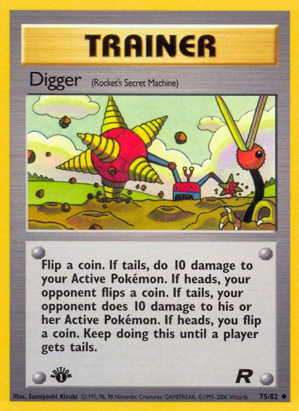Digger (Rocket's Secret Machine) - Team Rocket